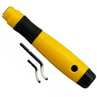 Deburring Handle with 2 Blades (1xB10, 1xE100)